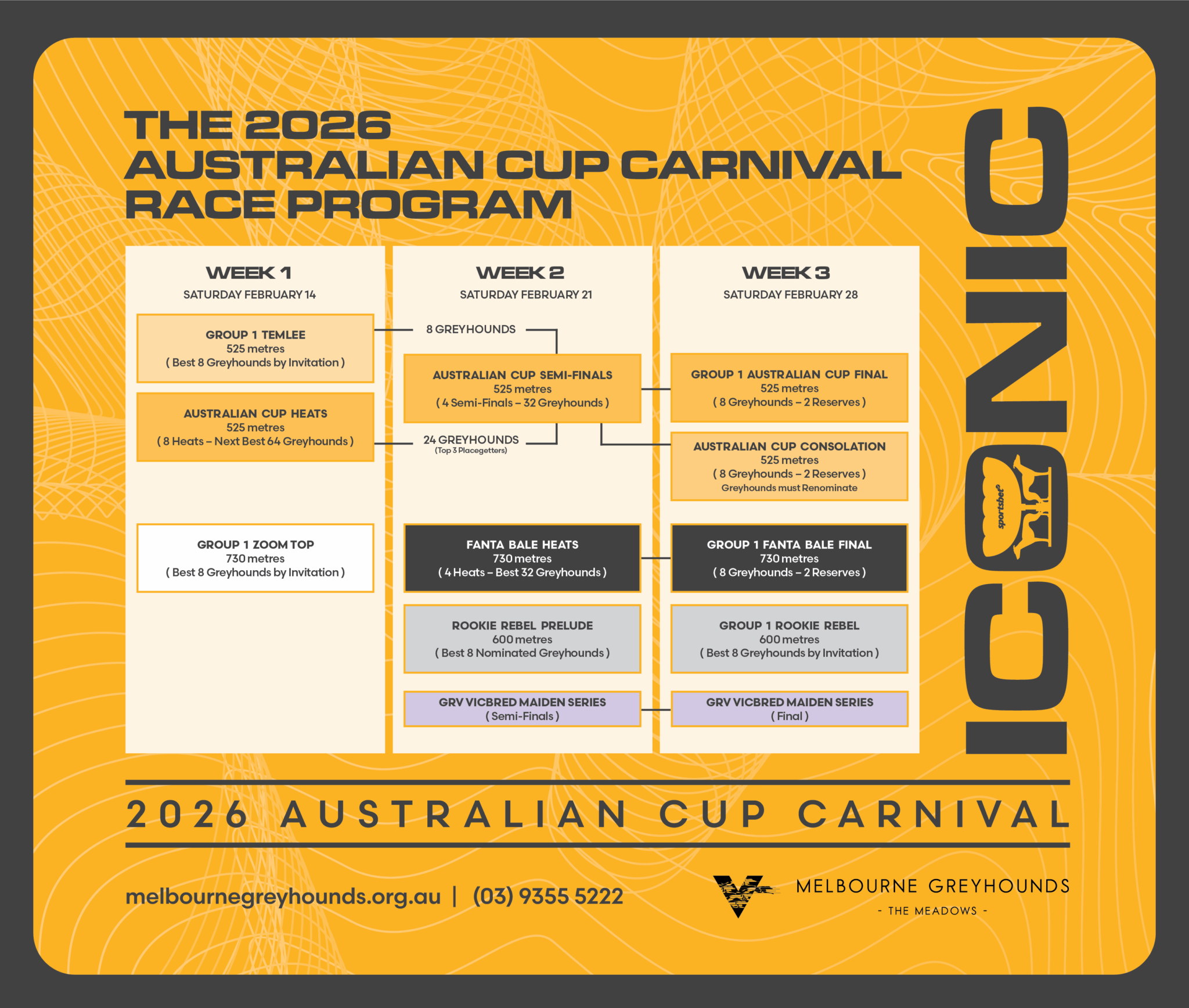2026 Australian Cup Race Program